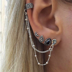 European And American Bohemian Retro Style Crown Drop Chain