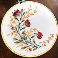 Flower Embroidery Material Package Decoration Ornaments