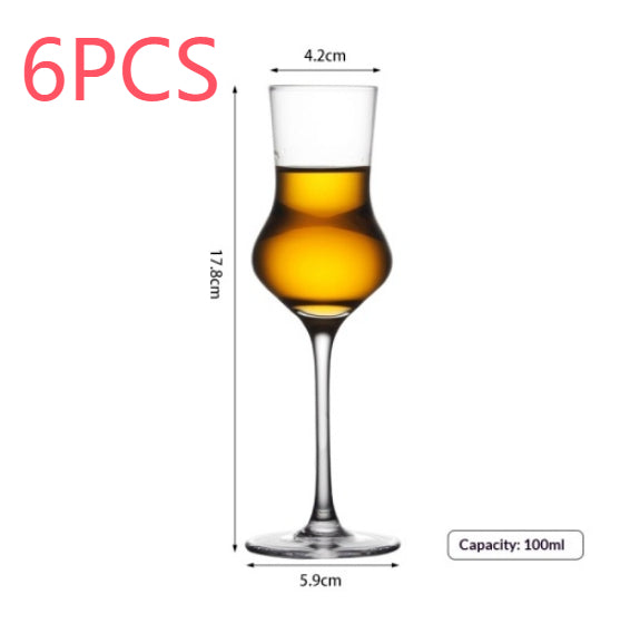 Kristallglas-ISO-Becher für direktes Trinken und zur Aromaprobe