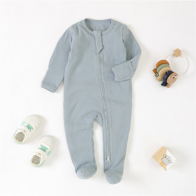 Baby-Body aus geripptem Stoff
