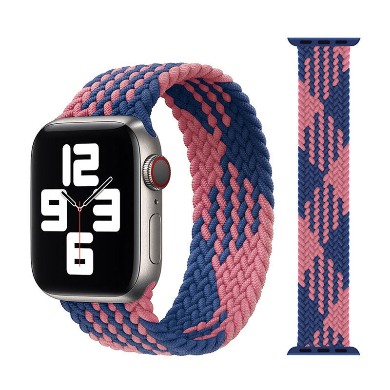 Single Loop Nylon Braided Elastic Strap