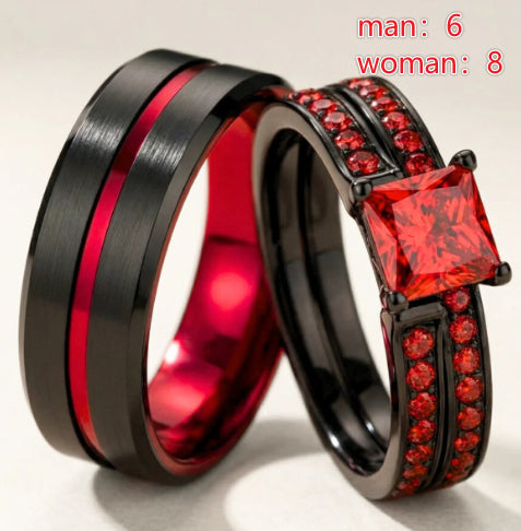 Fashion Black Men's Domineering Ring