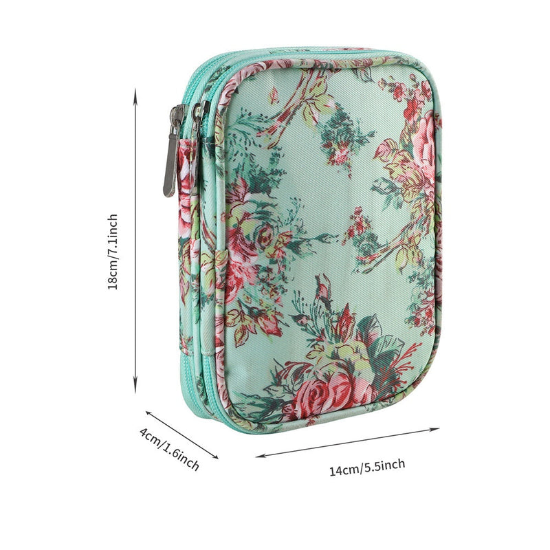 Fabricante de bolsa de armazenamento de ferramentas de tecido com barba curta Green Lily