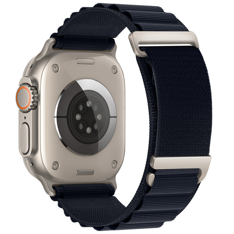 Bracelete de relógio em nylon com fivela em C e duas secções de ajuste rápido