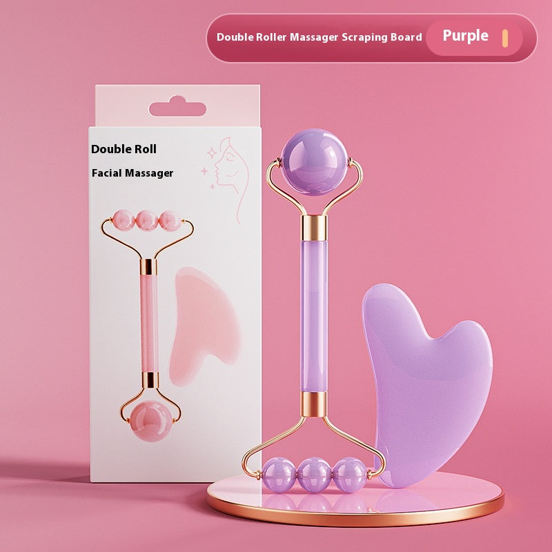 Jade-Roller für die Gesichts- und Augenmassage