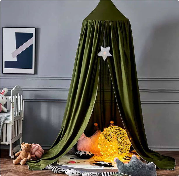 Baby Cot Around Bedside Decoration Shading Dome Mosquito Net