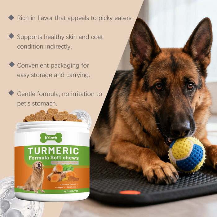 Dog Turmeric Supplement Soft Granules