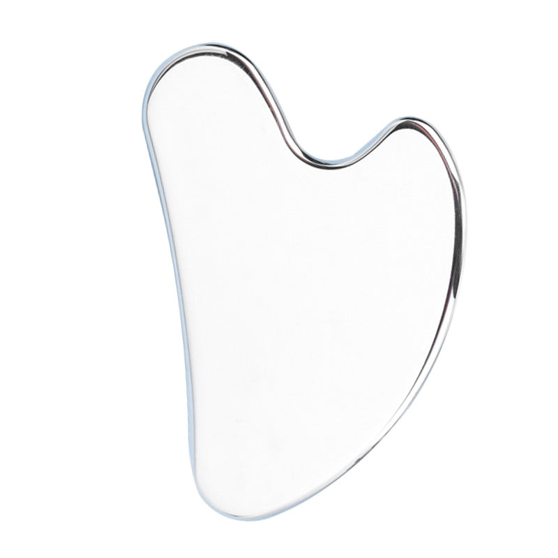 Heart-shaped Crystal Gua Sha Tool For Facial Massage