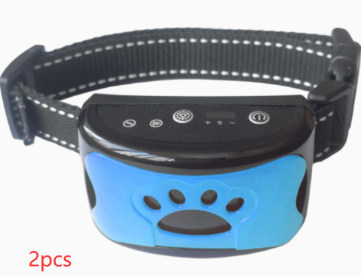 Hundetraining Halsband Wasserdicht Elektrisch Haustier Fernbedienung Wiederaufladbarer Hunde Trainer Bell Stopp Gerät Mit Schock Vibration Ton