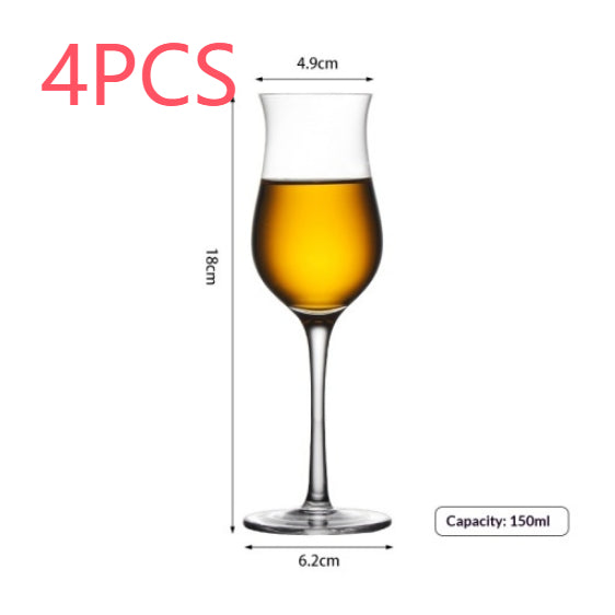 Kristallglas-ISO-Becher für direktes Trinken und zur Aromaprobe