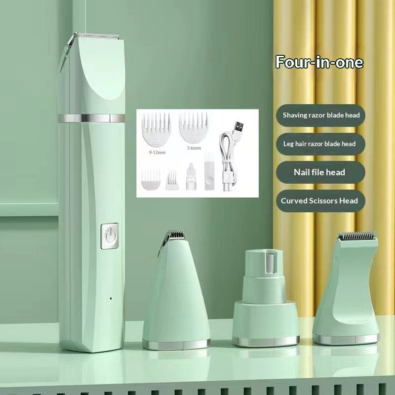 Rechargeable Portable Pet Clipper, Paw Hair Trimmer For Dogs.