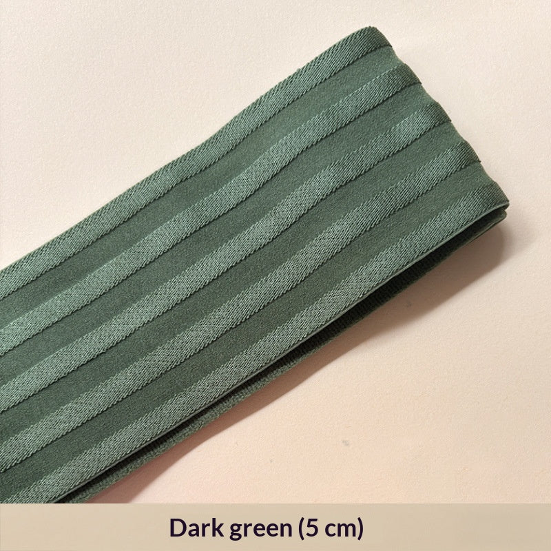 Buntes elastisches Seidenband glänzendes Gummiband Nähzubehör