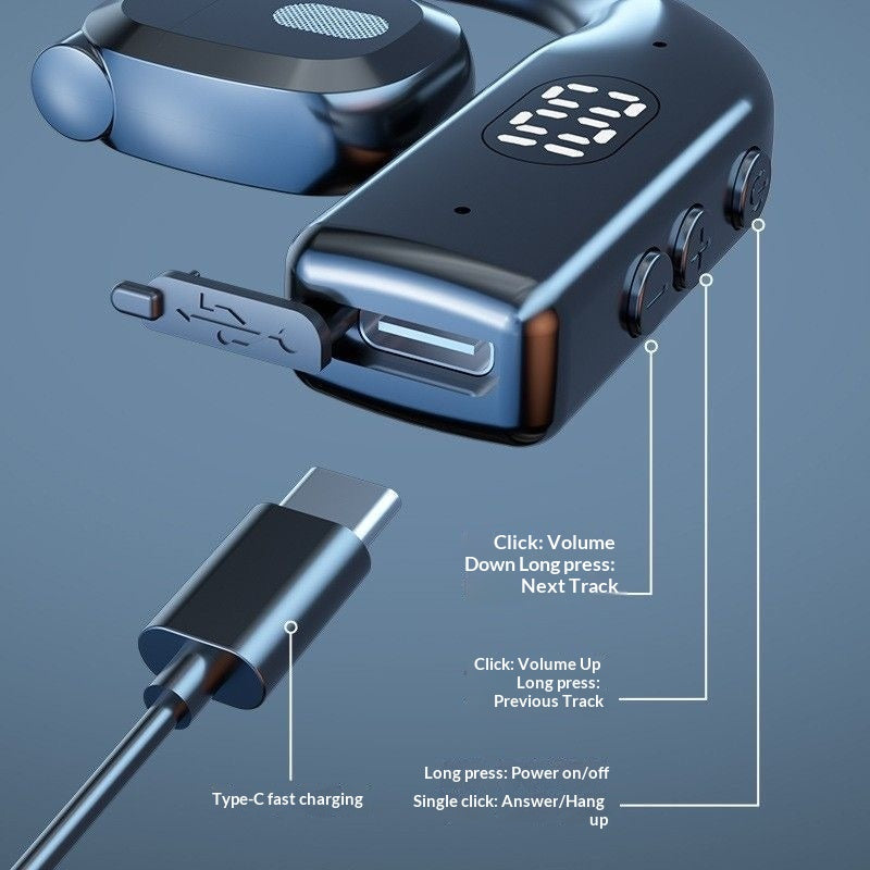 New Ear-hook Wireless Bluetooth Headphones