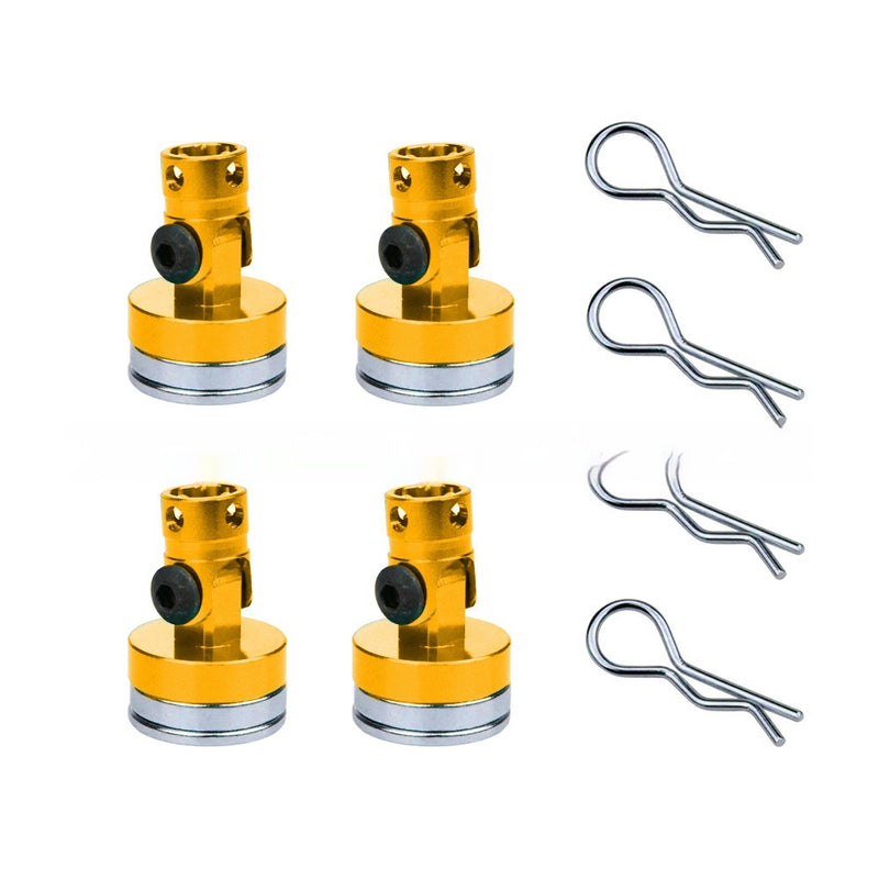 Model Accessories Metal Magnetic Invisible Car Shell Column Super Strong Magnet Car Shell Punch Free