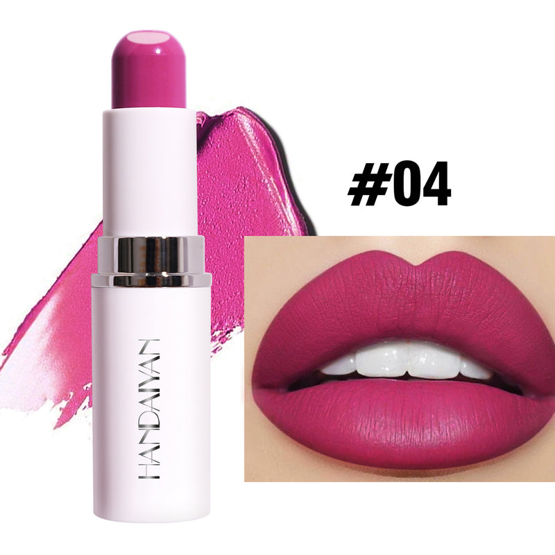 Lippenstift Lippenstift Zwei-in-eins-Sandwich Weiblich Matt Feuchtigkeitsspendend
