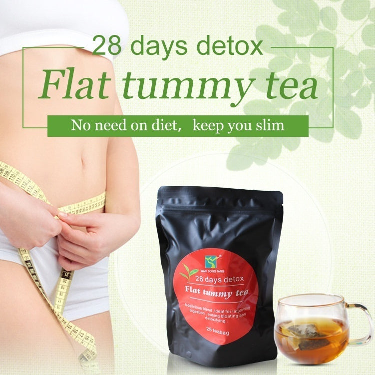 28 Tage Schlankheits-Tee Tee für einen flachen Bauch