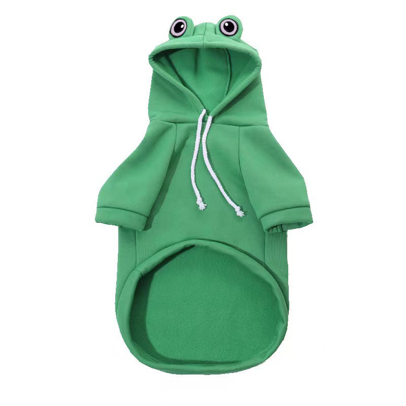 Roupa de Velo para Cão Pequeno ou Médio Frog Dog Artigos para Animais
