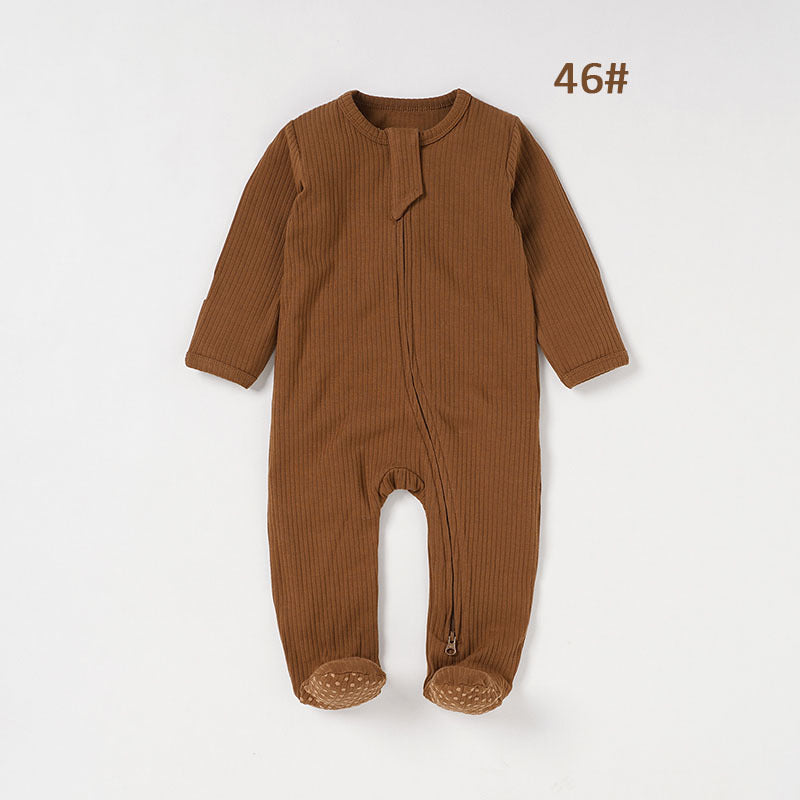 Baby-Body aus geripptem Stoff