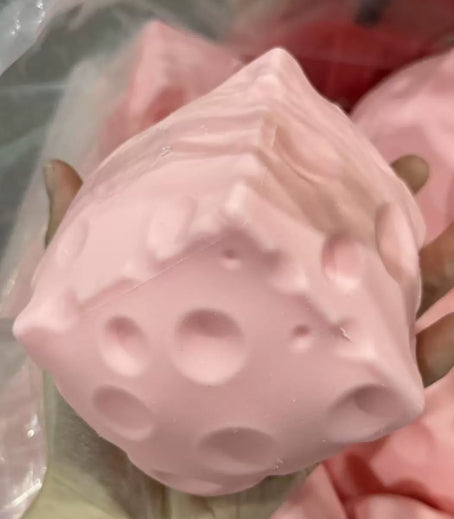 Creative Cheese Squeeze Stress-Relief Toy