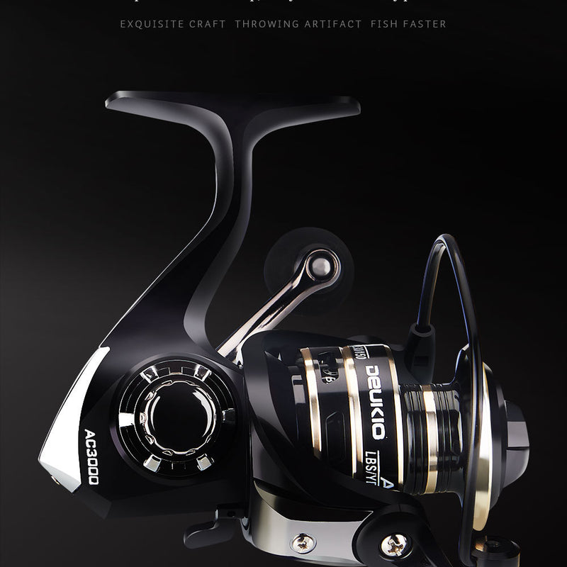 Fishing Wheel Metal Fishing Reel Bait Telescopic Fishing Rod Wheel