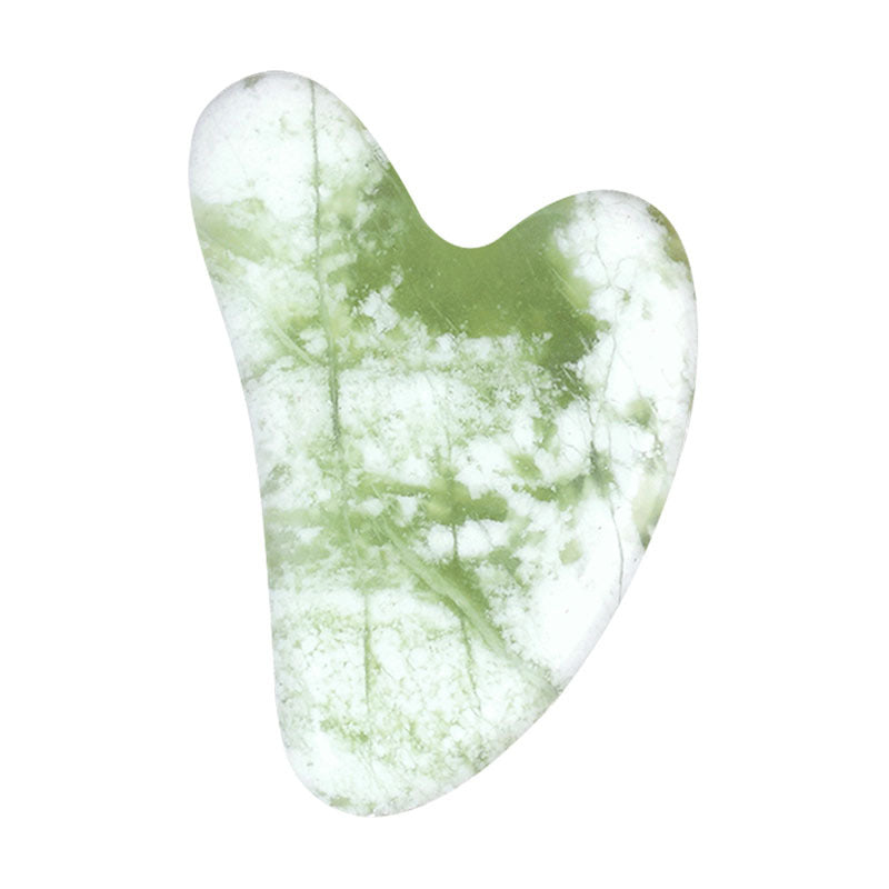 Heart-shaped Crystal Gua Sha Tool For Facial Massage