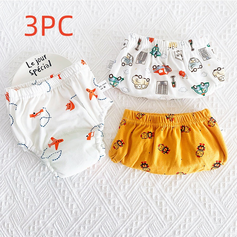 Baby's 6-layer Gauze Breathable Diaper Training Pants