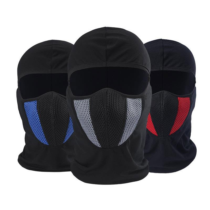 Summer Outdoor Sports Cycling Head Cover Ice Silk Sun Proof Mask Bicycle Motorcycle Windproof Dustproof Masked Head