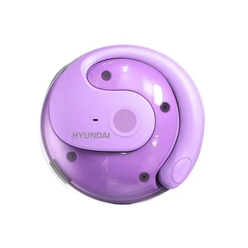 Auscultadores Bluetooth Sem Fios Coconut Ball, Modelo de Gancho com Redução de Ruído
