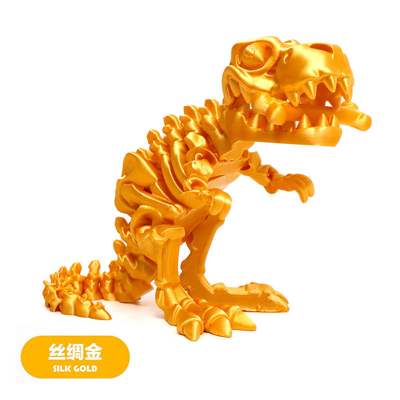 3d Printing Tyrannosaurus Rex Deformation Ornaments Hand Office