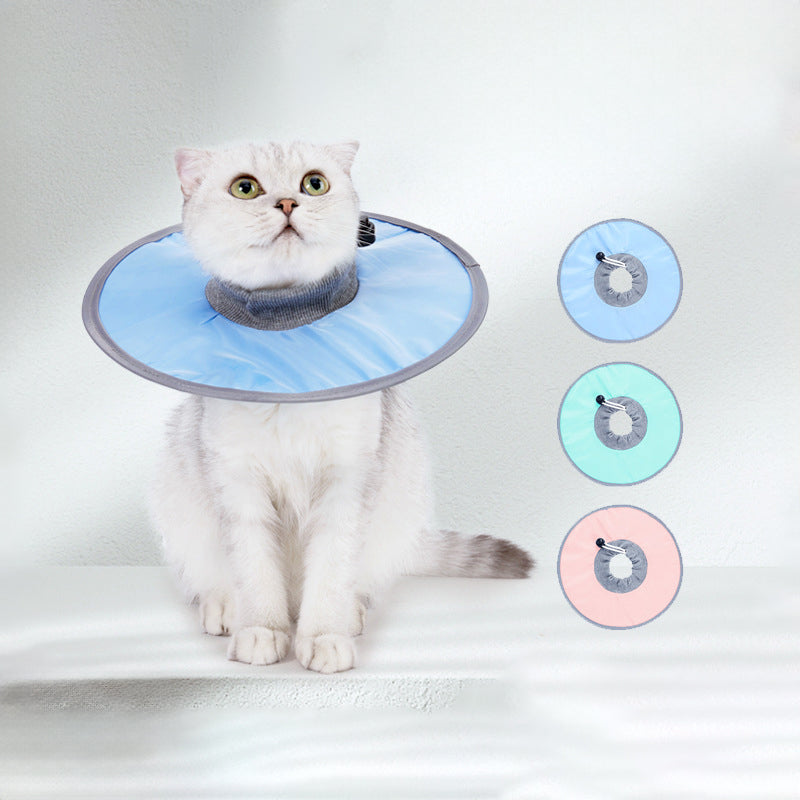 Waterproof Cat Recovery Collar  Adjustable Pet Cone Collar  Protective Cat Neck Cones To Stop Licking Wounds Lightweight Kitten Cones After Surgery Elizabethan E Collar For Cats Small Dog Puppy