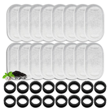 Filtro para bebedouro de aço inoxidável para animais de estimação