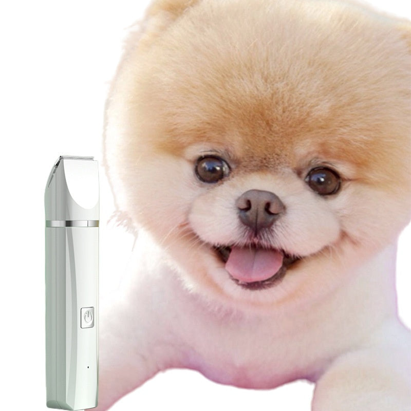 Rechargeable Portable Pet Clipper, Paw Hair Trimmer For Dogs.