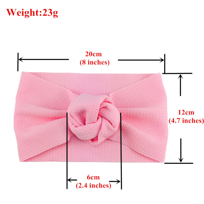 Baby Twill Bubble Rose Flower Headband Instagram-style Childrens Hair Accessory