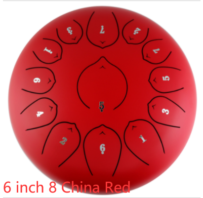 Zani Hollow Drum 12 Inch Worry Free Drum 13 Tone Steel Tongue Drum 6 Inch 8 Tone Children Beginner Percussion Instrument