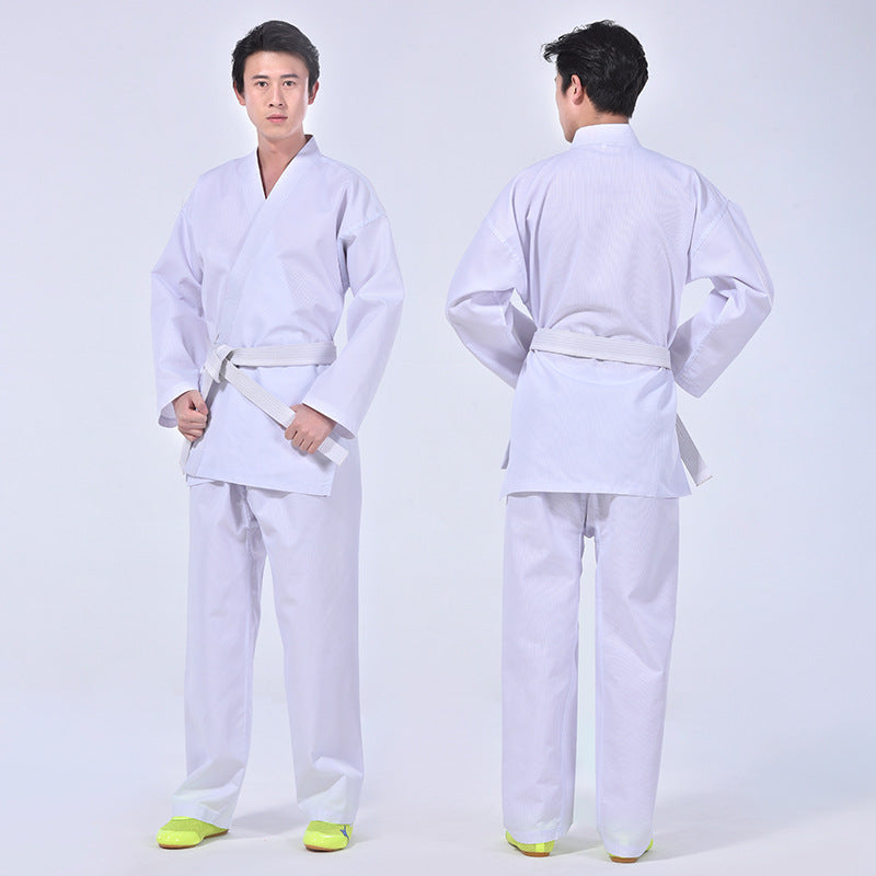Karate White Suit Taoist Robe Suit
