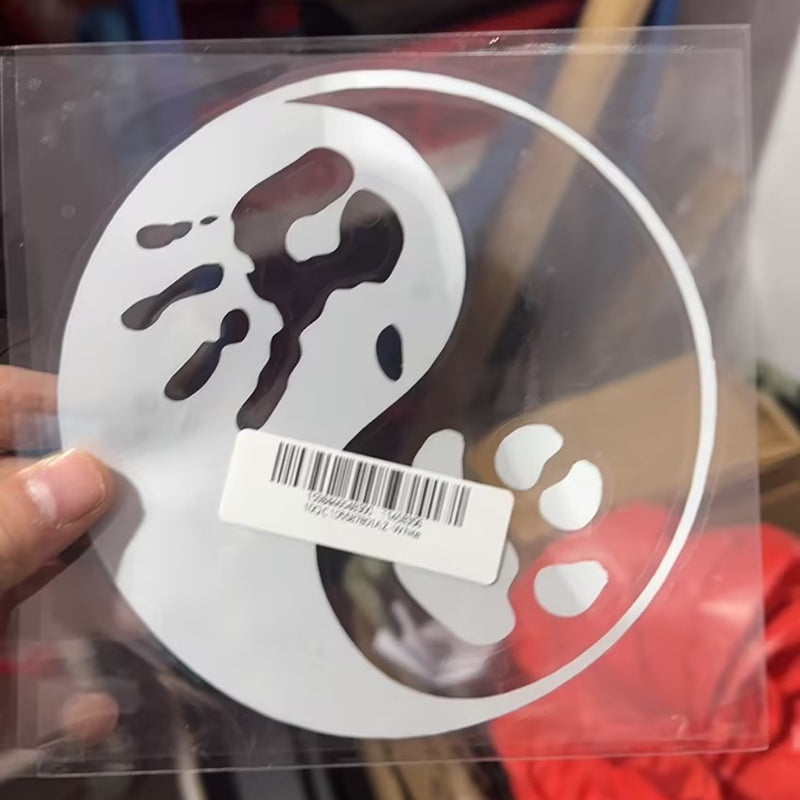 Custom Made For Foreign Trade Vehicle Sticker Yin Yang Pet Cat Dog Paw Print