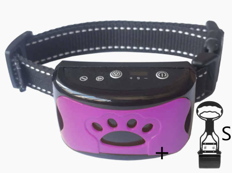 Hundetraining Halsband Wasserdicht Elektrisch Haustier Fernbedienung Wiederaufladbarer Hunde Trainer Bell Stopp Gerät Mit Schock Vibration Ton