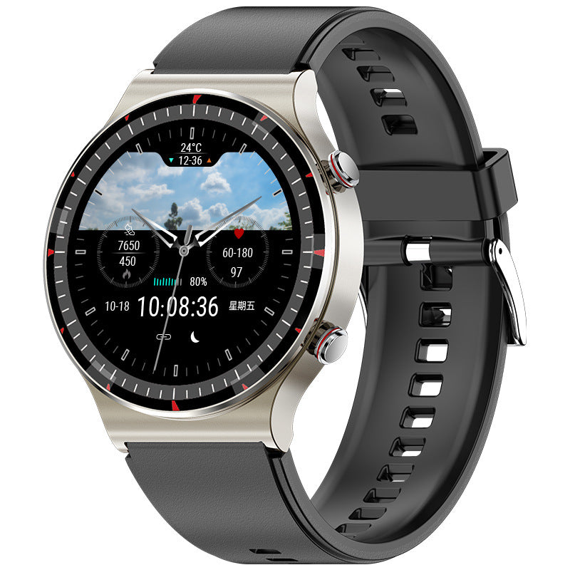 Smartwatch EKG/PPG EKG Herzfrequenz Blutdruck Blutsauerstoff Herzfrequenz Körpertemperatur HRV Uhr