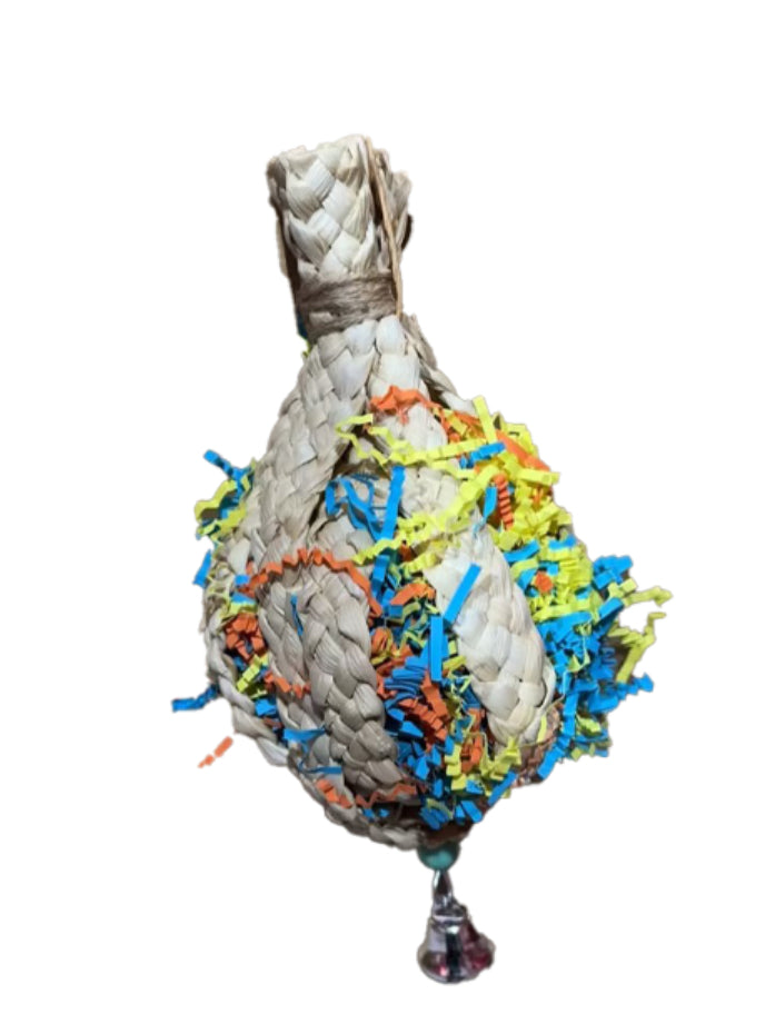 Drawing Straw Rope Toy Parrot Paper