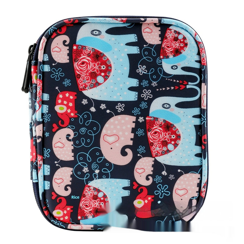 Fabricante de bolsa de armazenamento de ferramentas de tecido com barba curta Green Lily