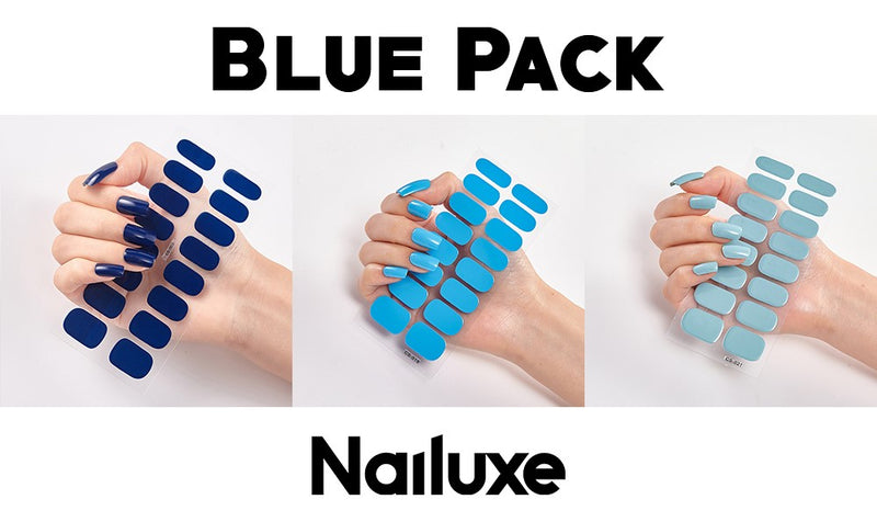 16 Autocolantes de Unhas Pure Color