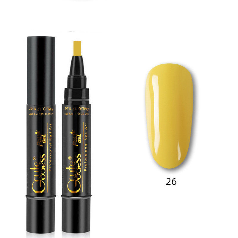 Caneta de Cola para Unhas 3 em 1, Caneta de Cola de Passo Único, Caneta Íman para Unhas de Gel Fotopolimerizáveis, Caneta Íman Forte para Efeito Olho de Gato e Efeito Água, Ferramenta de Manicure DIY