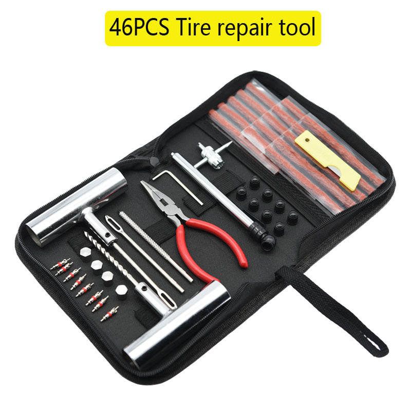 Quick First Aid Cloth Bag Tire Repair Kit
