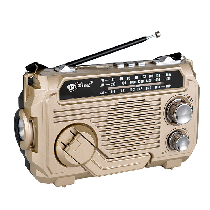 Hand Portable Radio Solar Power Generation Outdoor Bluetooth Speaker