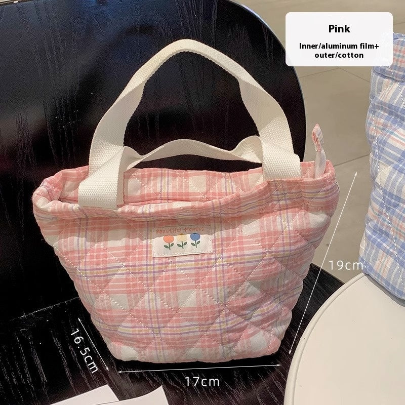 Isolierte Lunchtasche tragbare Tragetasche dicke Aluminiumfolie