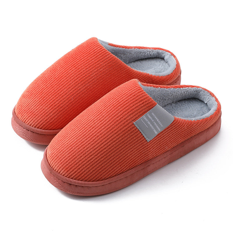 Non Slip Soft Soled Thickened Warm Home Cotton Slippers