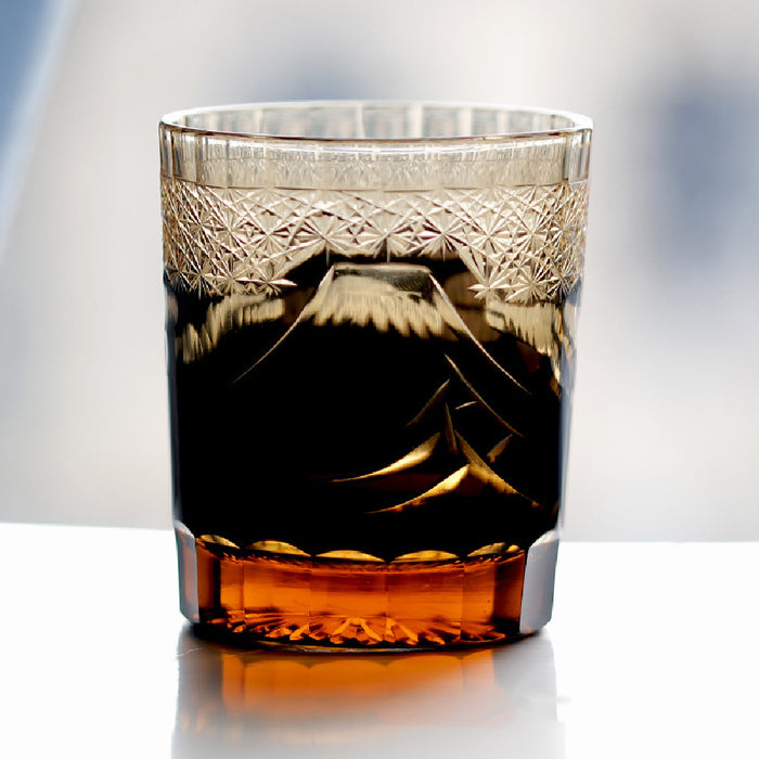 New Hand Carved Crystal Glass