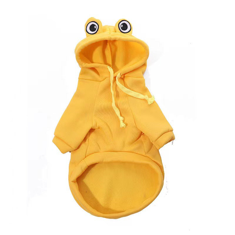 Roupa de Velo para Cão Pequeno ou Médio Frog Dog Artigos para Animais