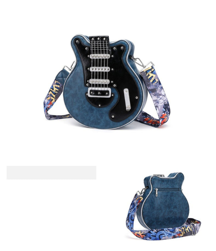 Personalisierte Fashion-Umhängetasche im Gitarren-Design für Damen