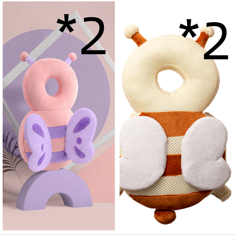 Baby Toddler Headrest Child Protection Baby Head Protection Cushion Cute Angel Wings